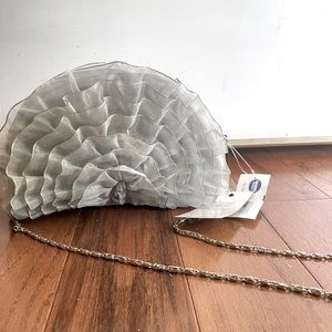 Dollhouse Silver Mini Purse